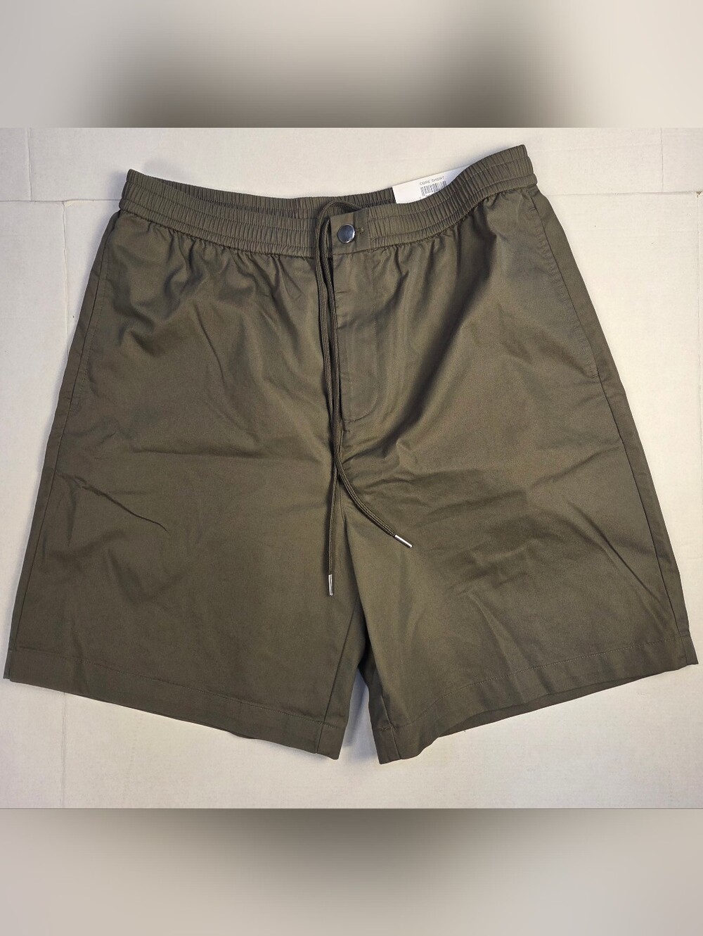 INC International Concepts Men's Olive Drawstring Athletic Shorts